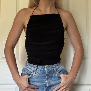 Novich lily top in black